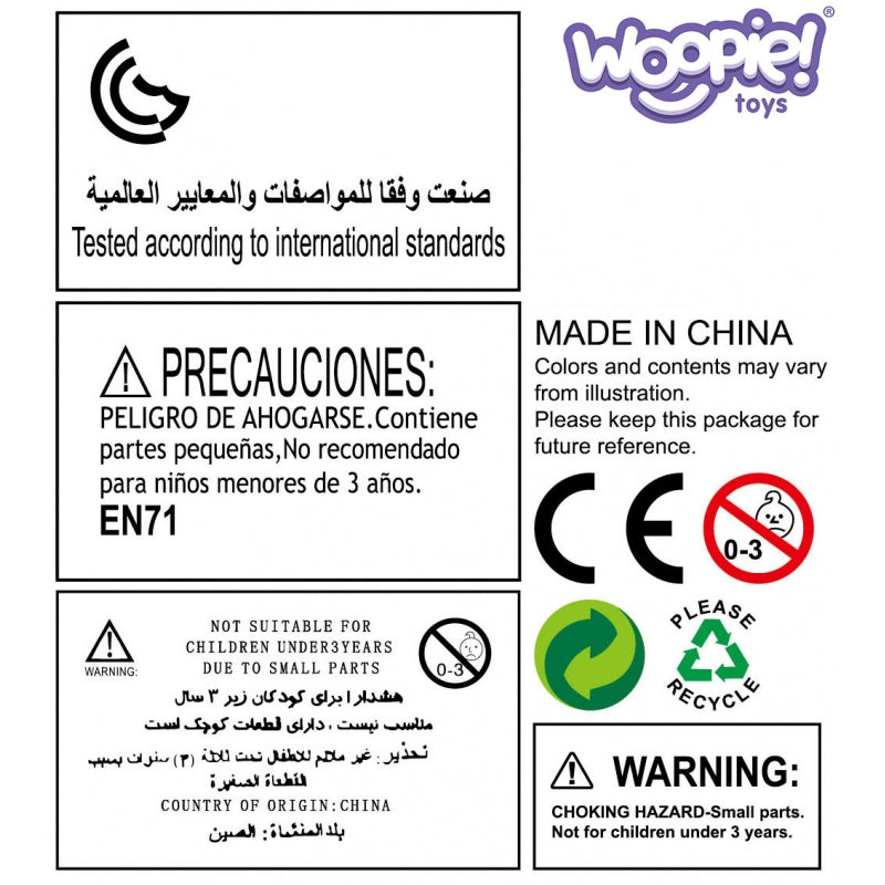 Ledų parduotuvė lagamine su priedais, Woopie