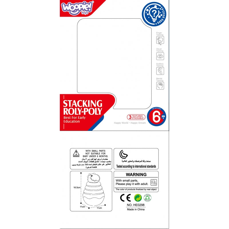 Sensorinis žaislas Dino piramidė, Woopie