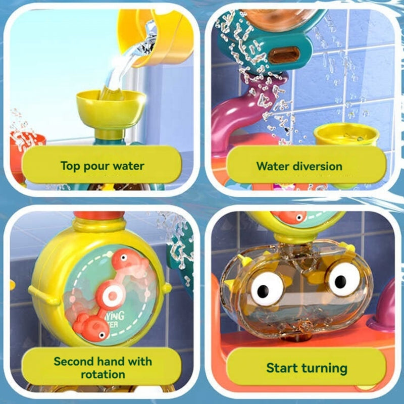 Vonios žaislas su priedais, antis, WOOPIE