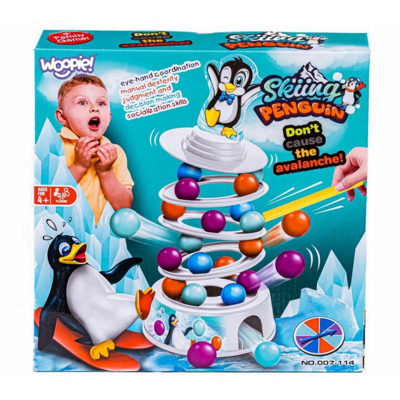 Arkadinis žaidimas pingvinas ant bokšto, WOOPIE
