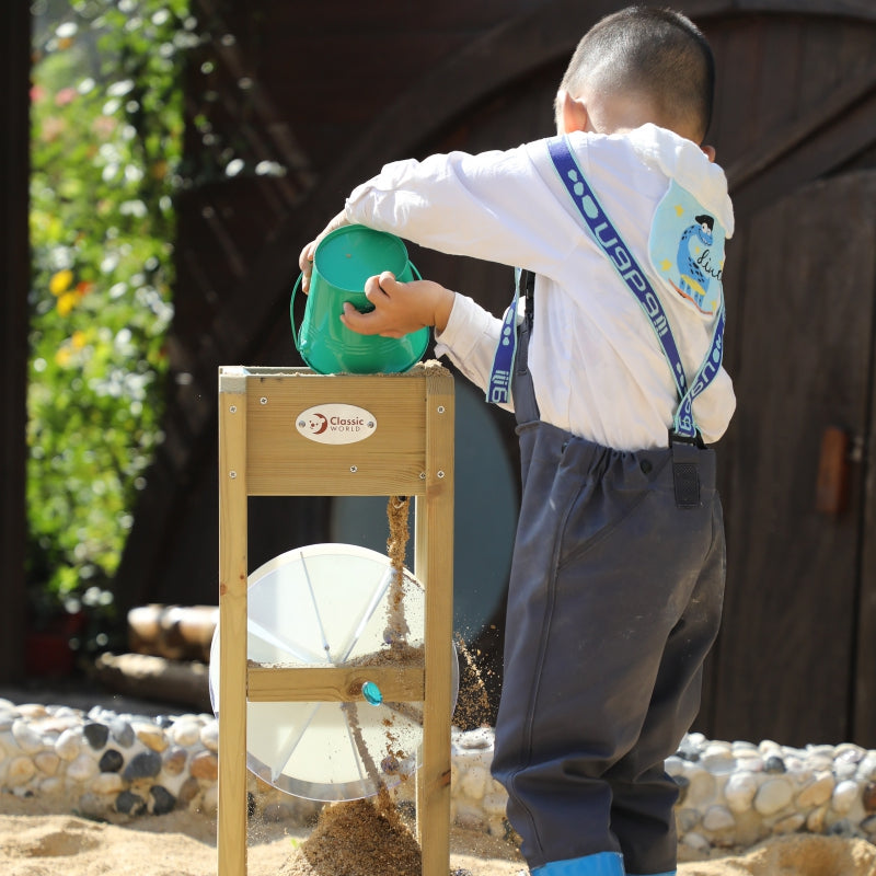 Medinis smėlio malūnas žaidimams smėlio dėžėje, CLASSIC WORLD EDU