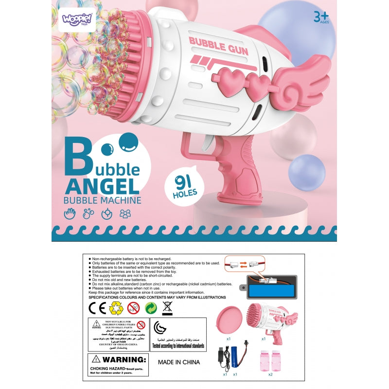 Muilo burbulų pistoletas, mėlynas, WOOPIE