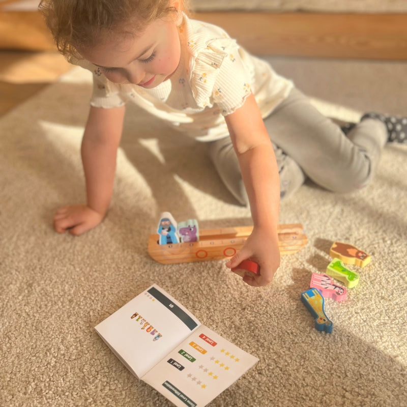 Medinis žaidimas Nojaus arka ir galvosūkių knyga, Tooky Toy