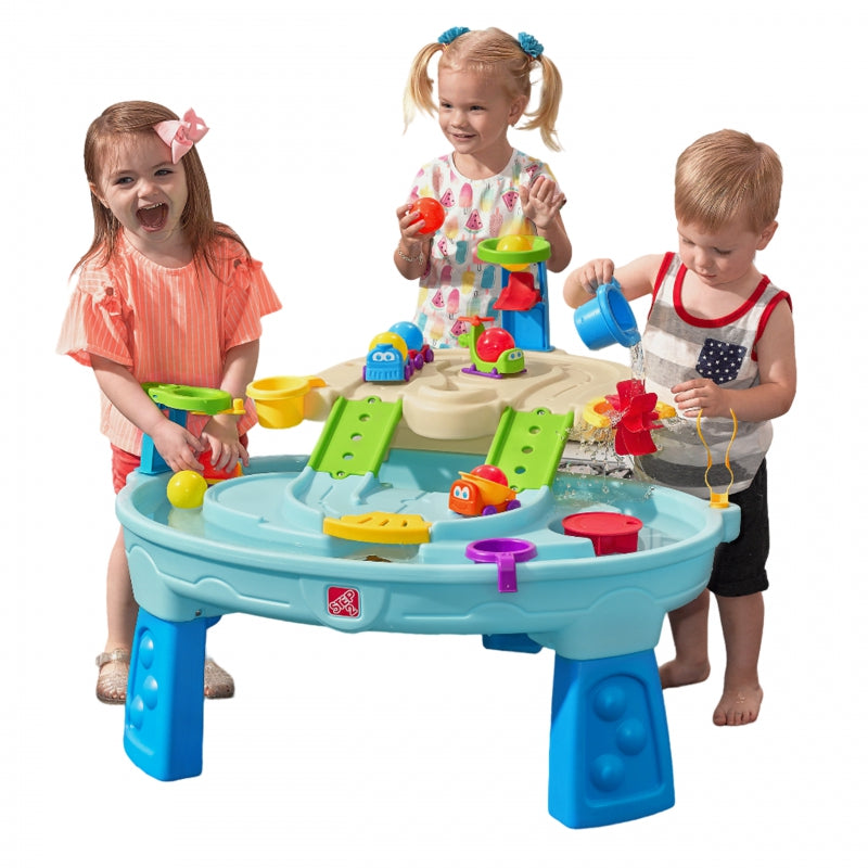 Didelis vandens stalas 2 pakopų statybvietė su priedais, Step2