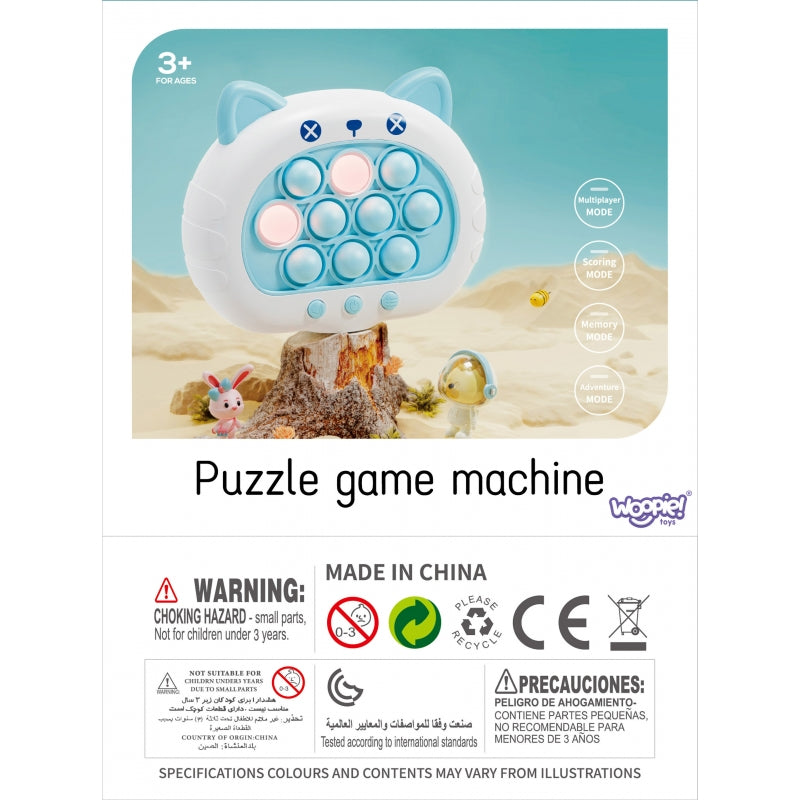 Sensorinis žaidimas „Pop It“ katinas, WOOPIE