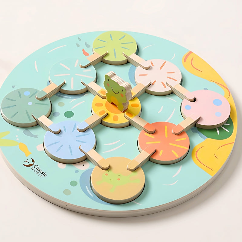 Medinis arkadinis žaidimas vaikams „Lotus Leaf“, CLASSIC WORLD