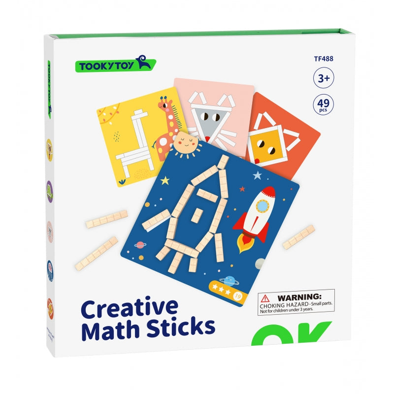 Magnetinis žaidimas - galvosūkiai vaikams 49 el. Tooky Toy