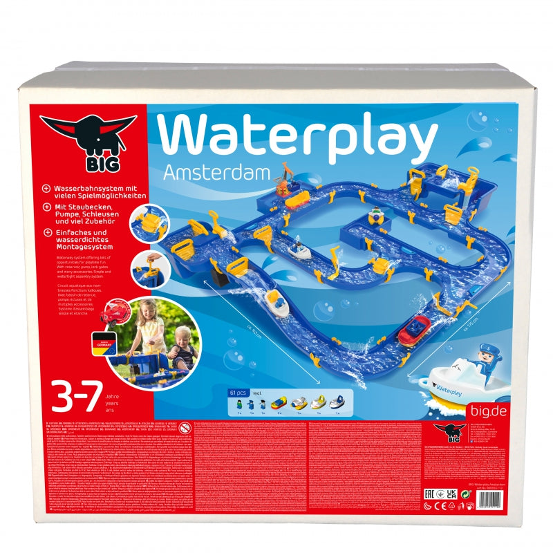 Didelė vandens kanalų trasa su uostu Waterplay, Big