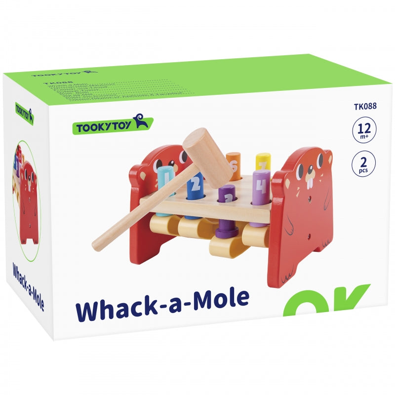 Medinis kaladėlių kalimo žaidimas, TOOKY TOY