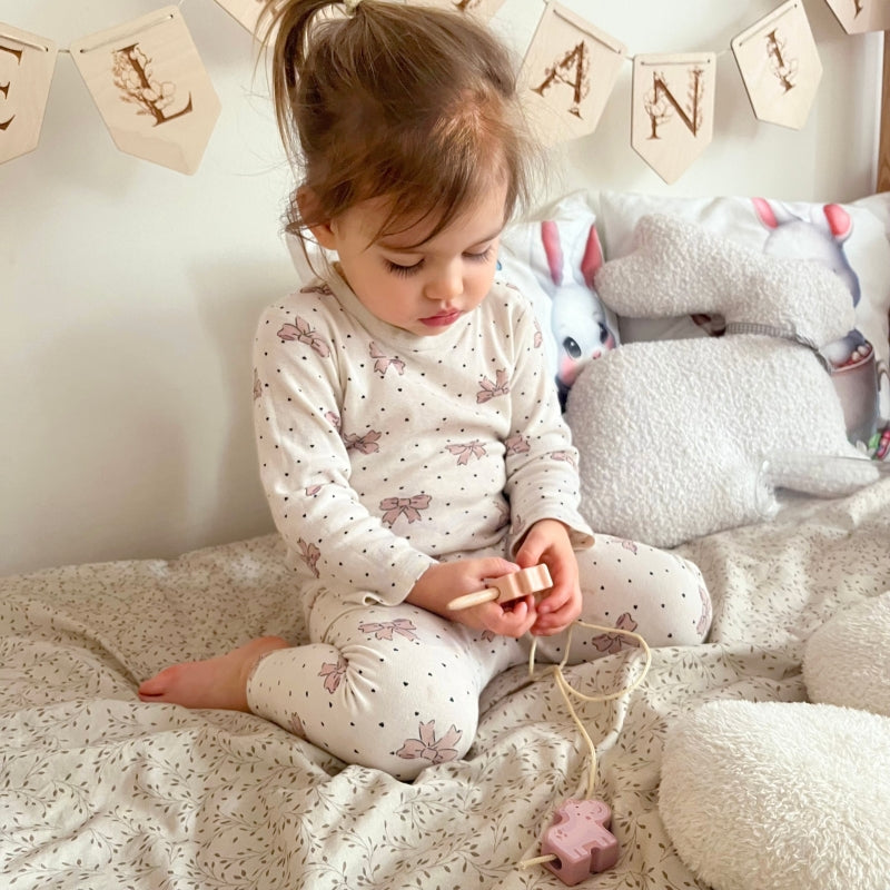 Montessori „Zoo“ mediniai sriegimo blokeliai vaikams 13 el., WOOPIE GREEN