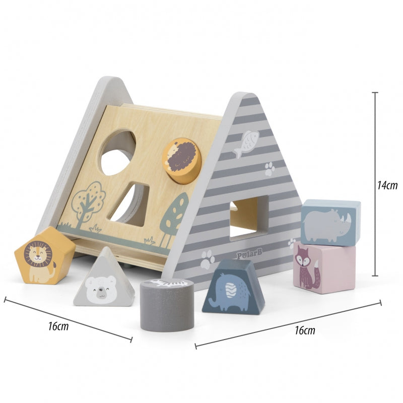 Medinis edukacinis rūšiuoklis Viga PolarB