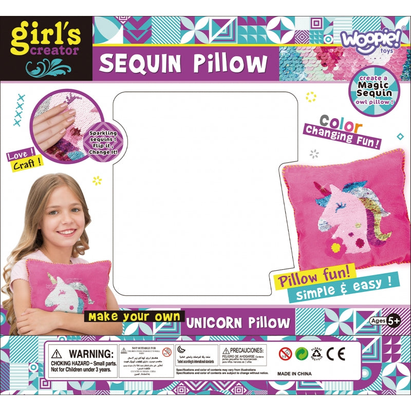 Kūrybinis rinkinys su pagalve puošimui „Vienaragis“, Woopie