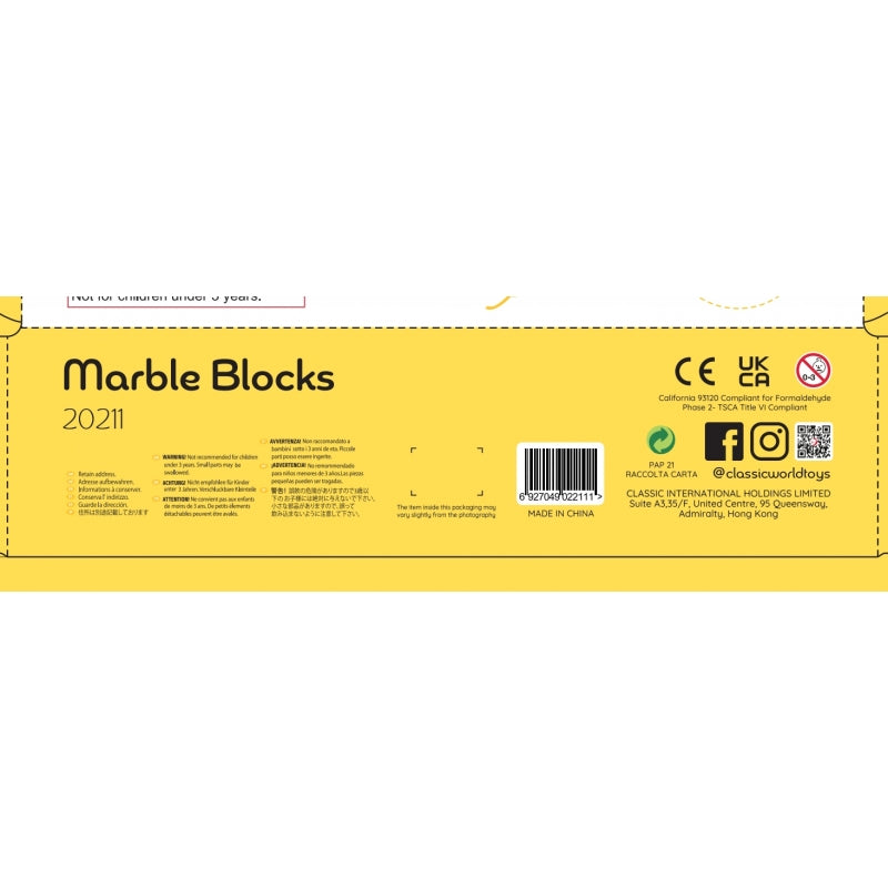 Medinės konstravimo kaladėlės su metalofonu, CLASSIC WORLD