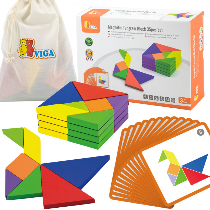 Medinė dėlionė "Tangram", Viga