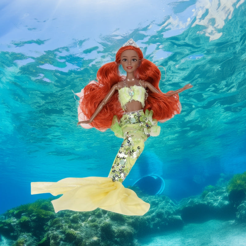 Lėlė Emi undinėlė su ruoniu WOOPIE ROYAL