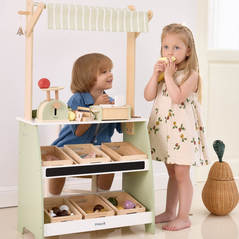 Vaikiškas medinis prekystalis, VIGA