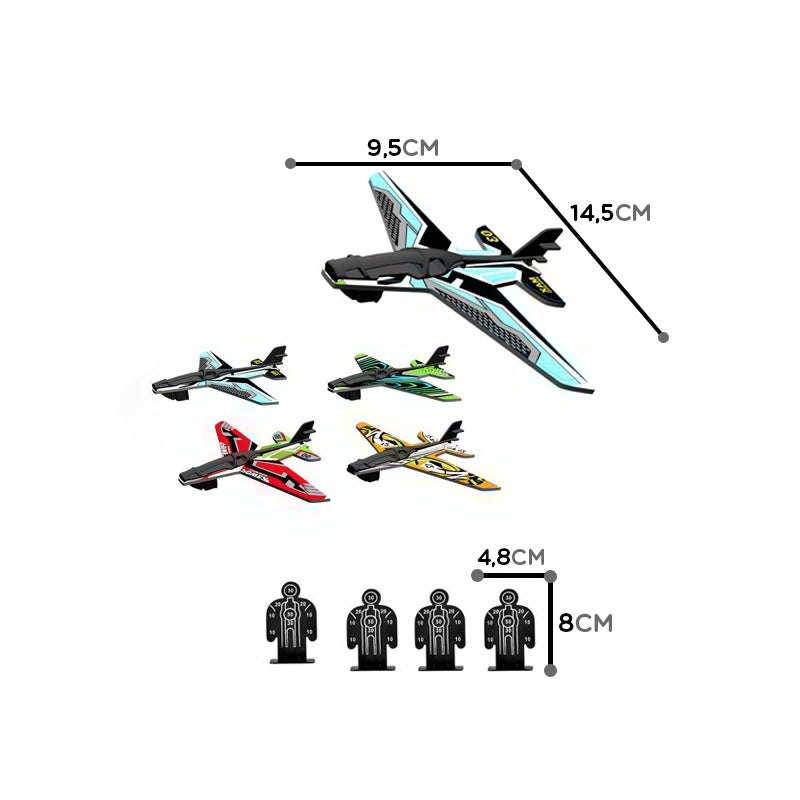 Vaikiškas šautuvas su lėktuvėliais, Woopie