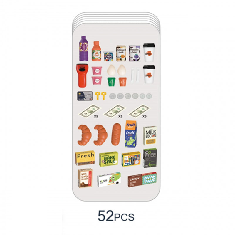 Žaislinis prekybos centras su šviesos ir garso efektais, WOOPIE