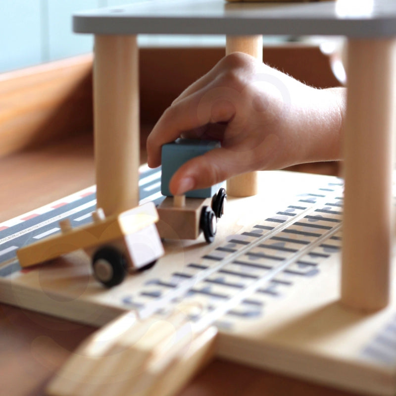 Medinis kranas su priedais, TOOKY TOY