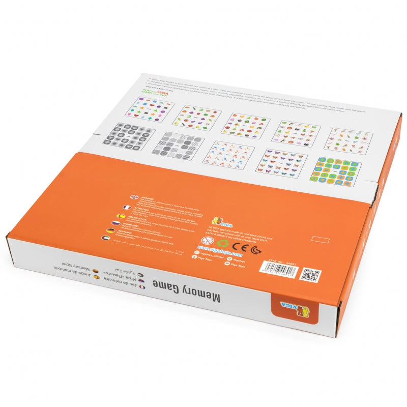 Arkadinis Montessori atminties žaidimas „ Atspėk paveikslėlius“, Viga