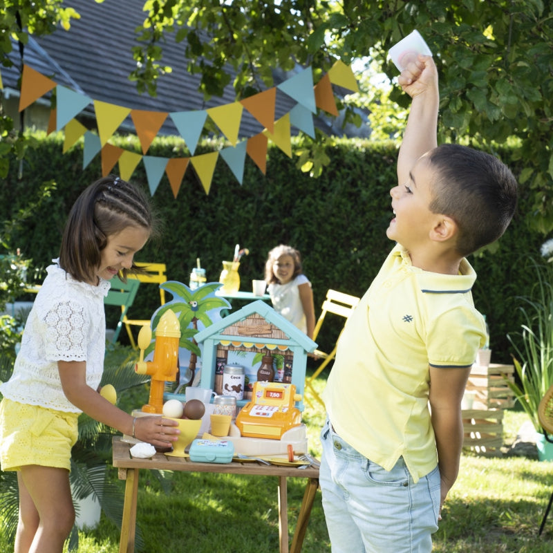 Paplūdimio baras su kasos aparatu, Smoby