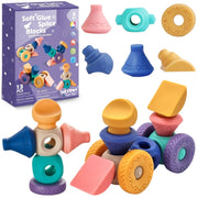 Sensorinių kaladėlių rinkinys 13 el., WOOPIE