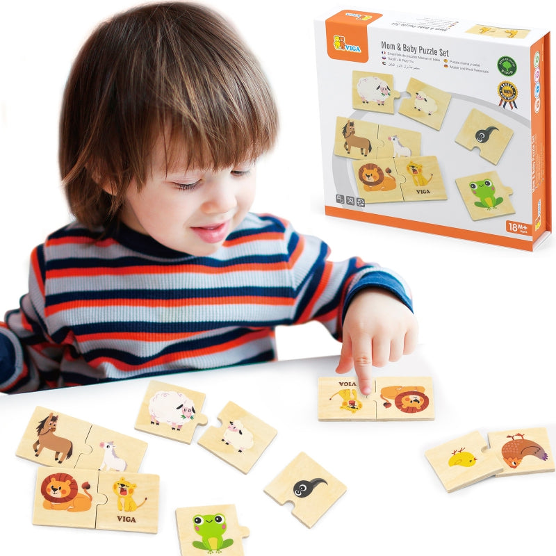 Medinė dėlionė, gyvūnai, VIGA