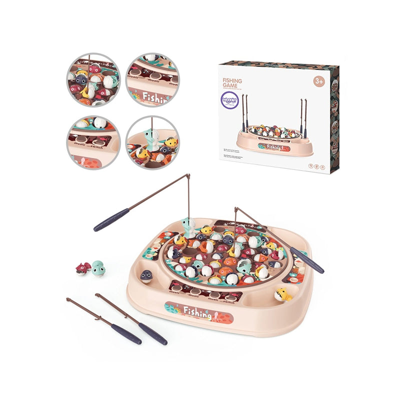 Linksmas žuvų gaudymo žaidimas