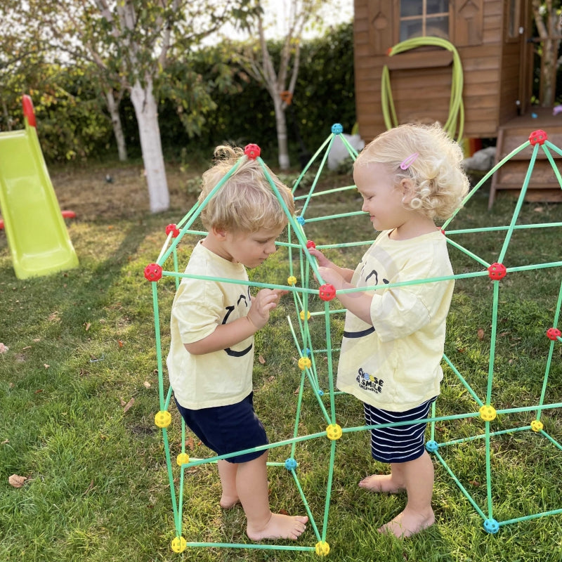 Statybinis rinkinys vaikams 128 detalės Woopie