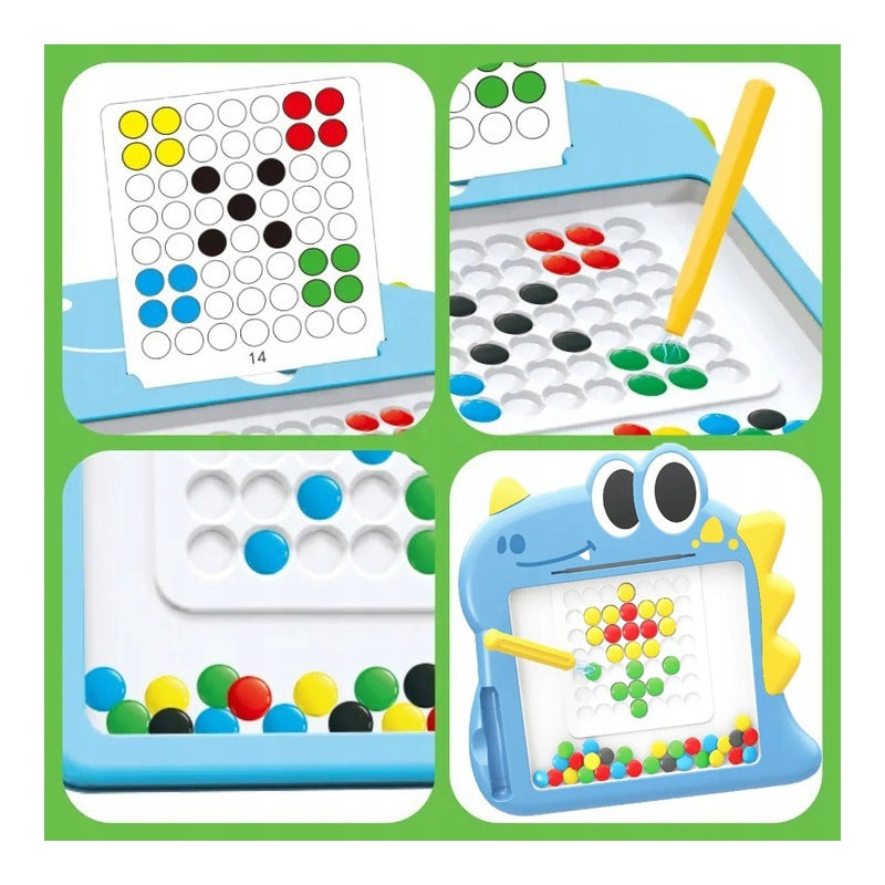Montessori magnetinė lenta MagPad, WOOPIE, mėlyna