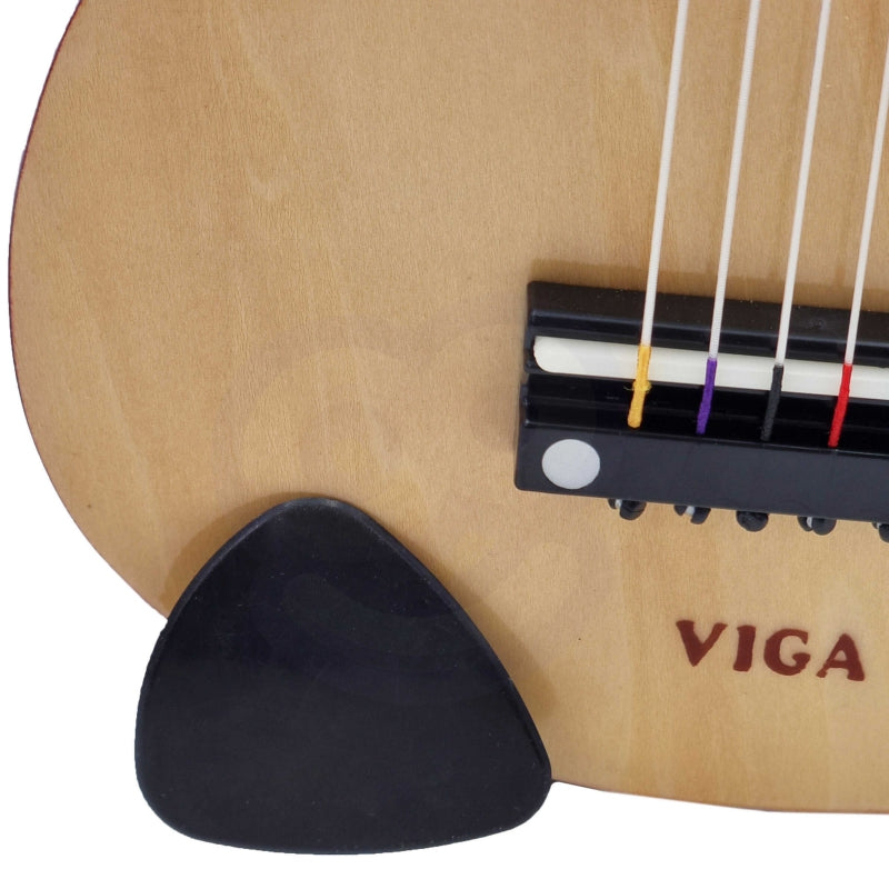 Medinė gitara vaikams 6 stygų, Viga