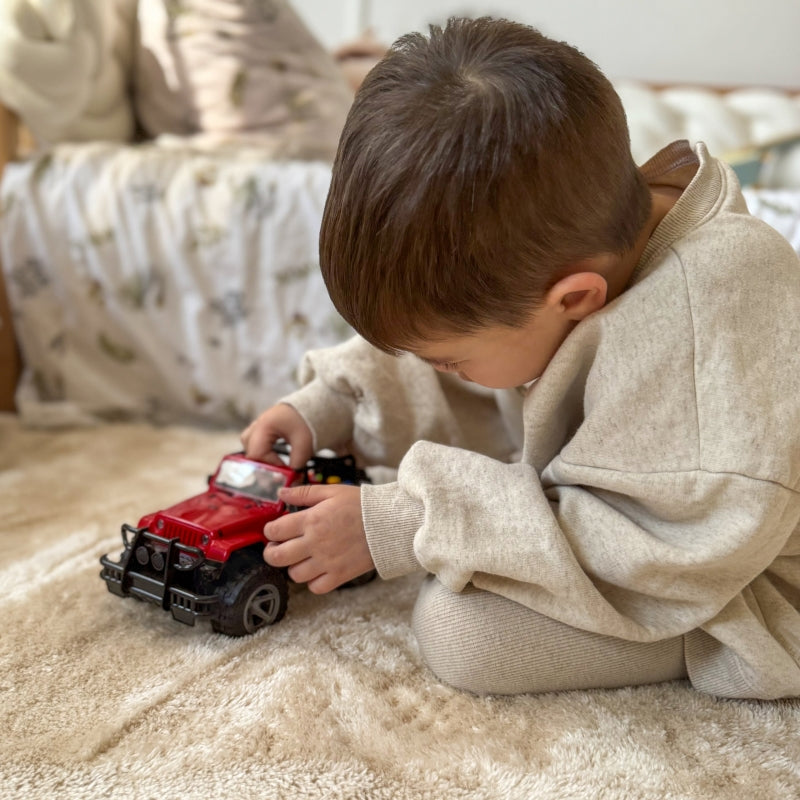 Visureigis su garso ir šviesos efektais, WOOPIE, raudonas