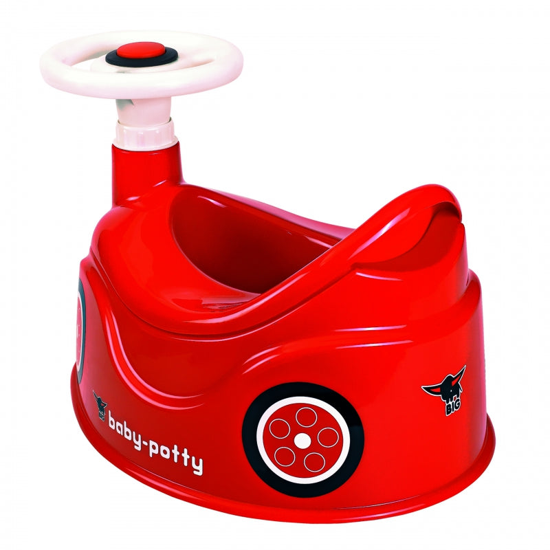 Vaikiškas naktipuodis su vairu Big, raudonas