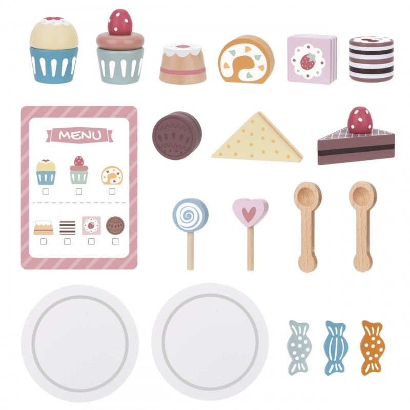 Medinis keksiukų stovas vaikams su priedais, TOOKY TOY