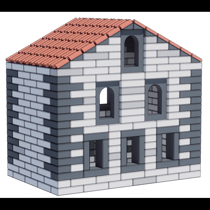 Minkštos EVA plytos statyboms CLASSIC WORLD EDU