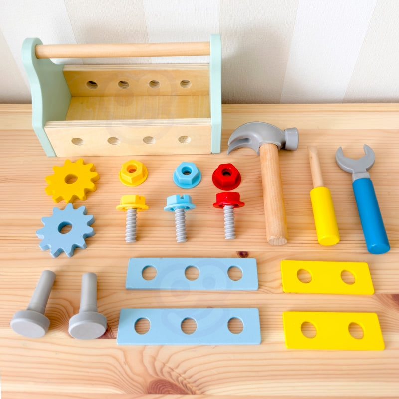 Medinis mažojo meistro rinkinys 18 el, TOOKY TOY