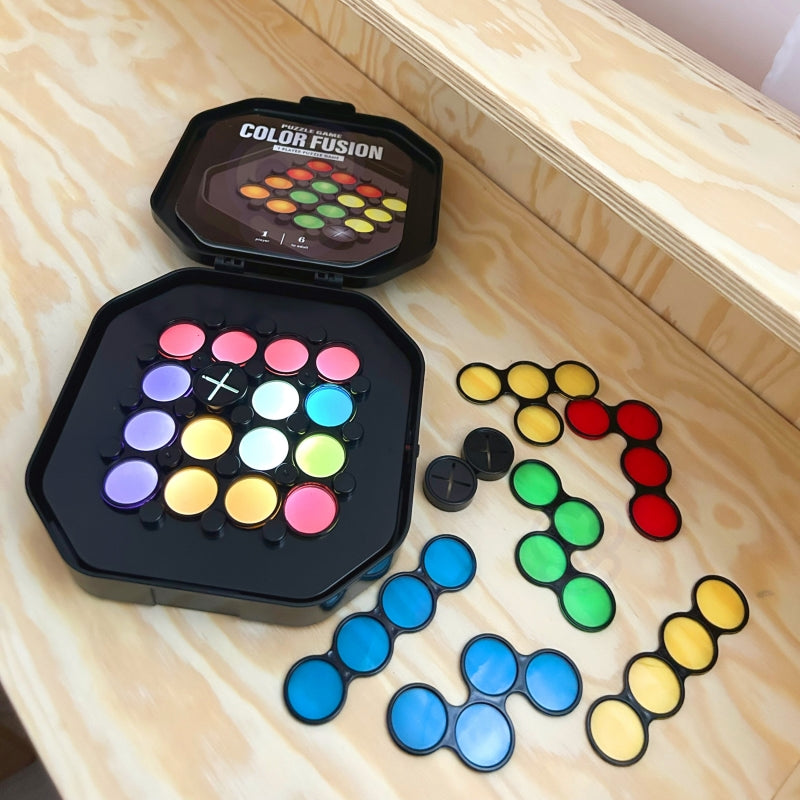 Lavinamasis spalvų maišymo žaidimas „Arrange Pattern“, WOOPIE