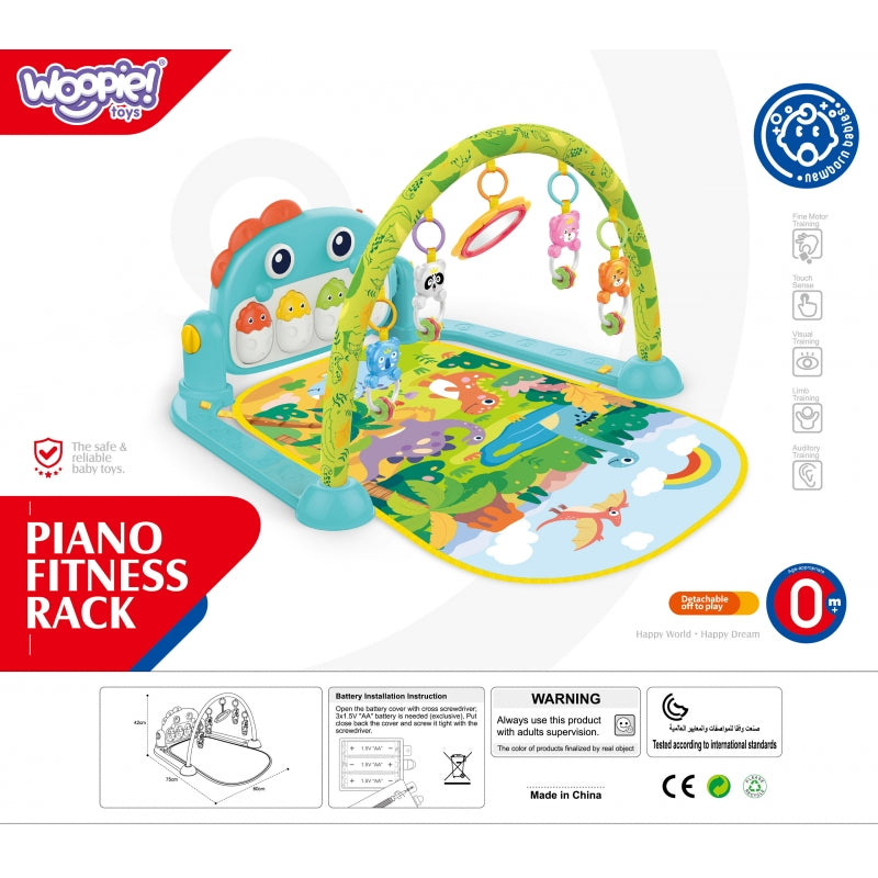 Žaidimų kilimėlis vaikams su arkos konstrukcija, WOOPIE BABY