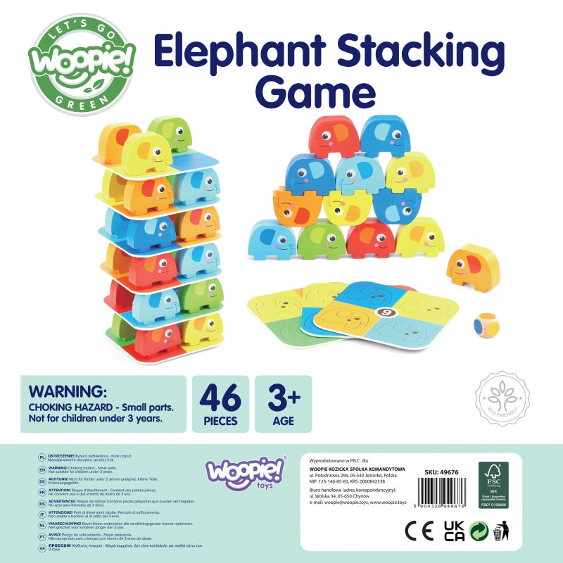 Arkadinis žaidimas dramblys ant dramblio, WOOPIE