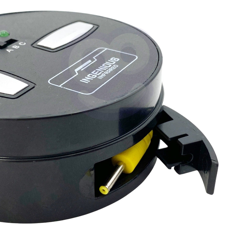 Nuotoliniu būdu valdomas voras su šviesos efektais, juodas, WOOPIE