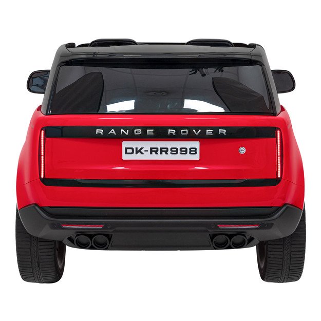 Dvivietis vaikiškas elektromobilis Range Rover SUV Lift, raudonas