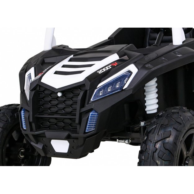 Dvivietis bagis ATV STRONG Racing, baltas
