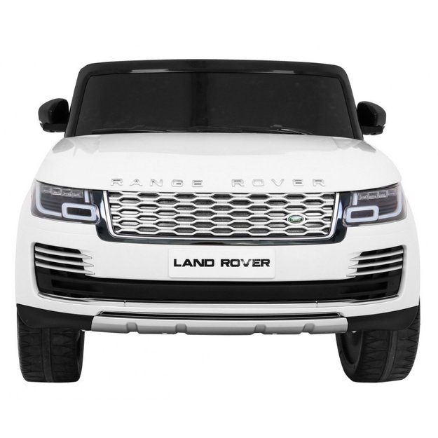 Dvivietis elektromobilis vaikams Range Rover HSE 4x4, baltas