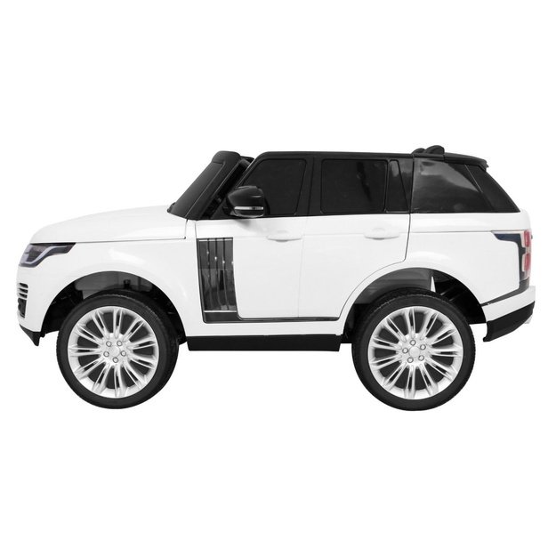 Dvivietis elektromobilis vaikams Range Rover HSE 4x4, baltas