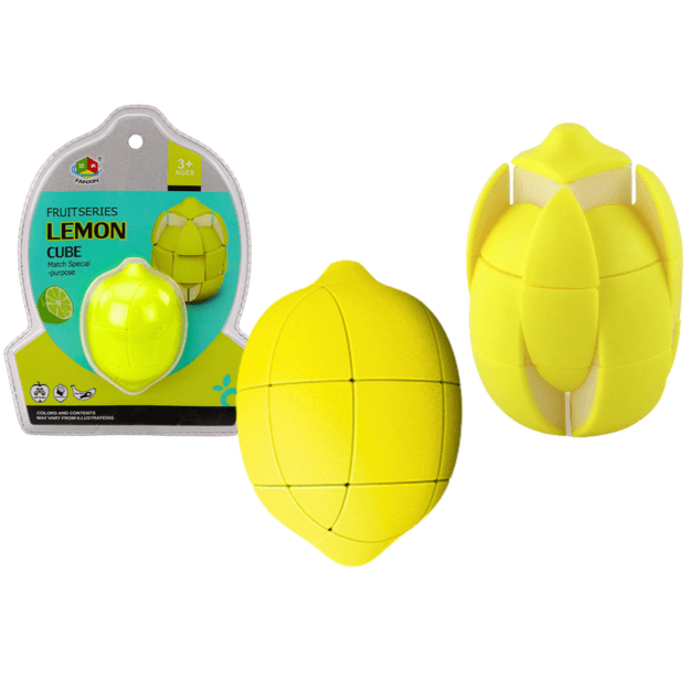 Edukacinė 3D dėlionė citrina