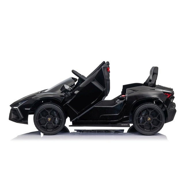 Vienvietis elektromobilis vaikams Lamborghini Revuelto, juodas