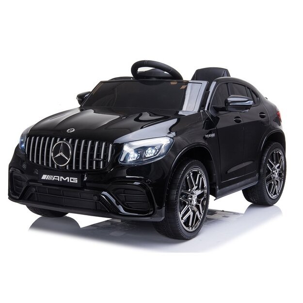 Elektromobilis vaikams Mercedes QLS 4x4, juodas