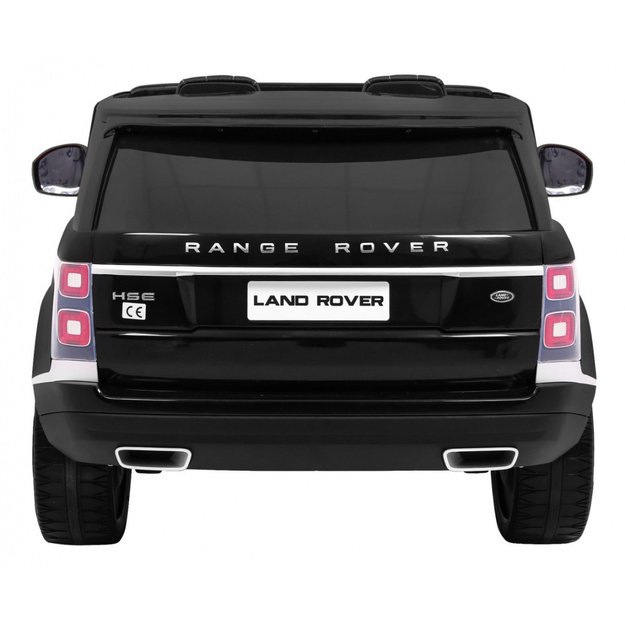 Dvivietis elektromobilis vaikams Range Rover HSE 4x4, juodas