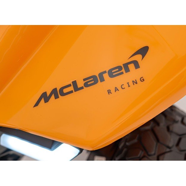 Elektrinis keturratis Mclaren Racing MCL 35, oranžinis