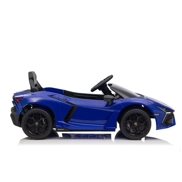 Vienvietis elektromobilis vaikams Lamborghini Revuelto, mėlynas